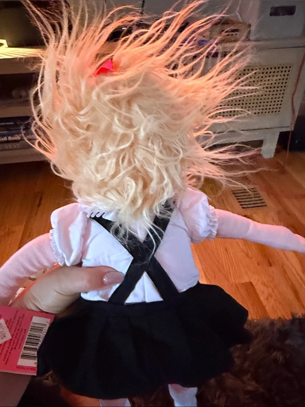 Eloise Cloth Doll in Black Outfit - NWT